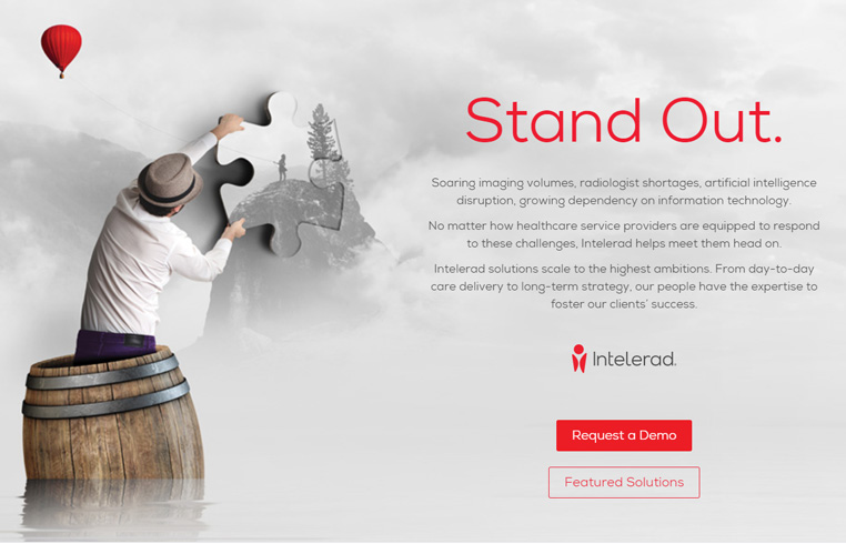 Event Landing Page for Intelerad